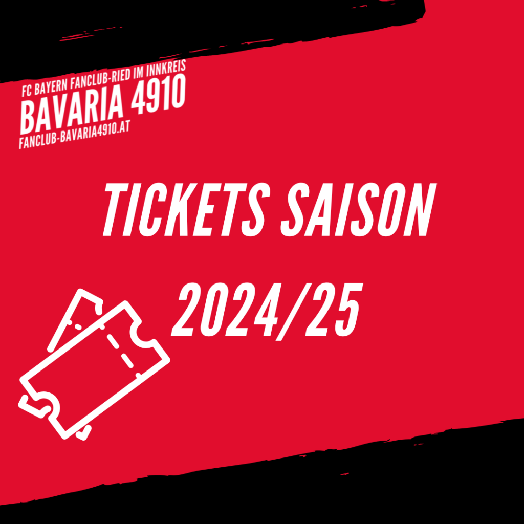 Infos zu Tickets für die Saison 2024/25