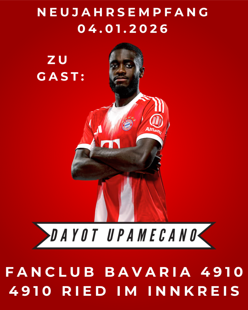 Neujahrsempfang mit Dayot Upamecano